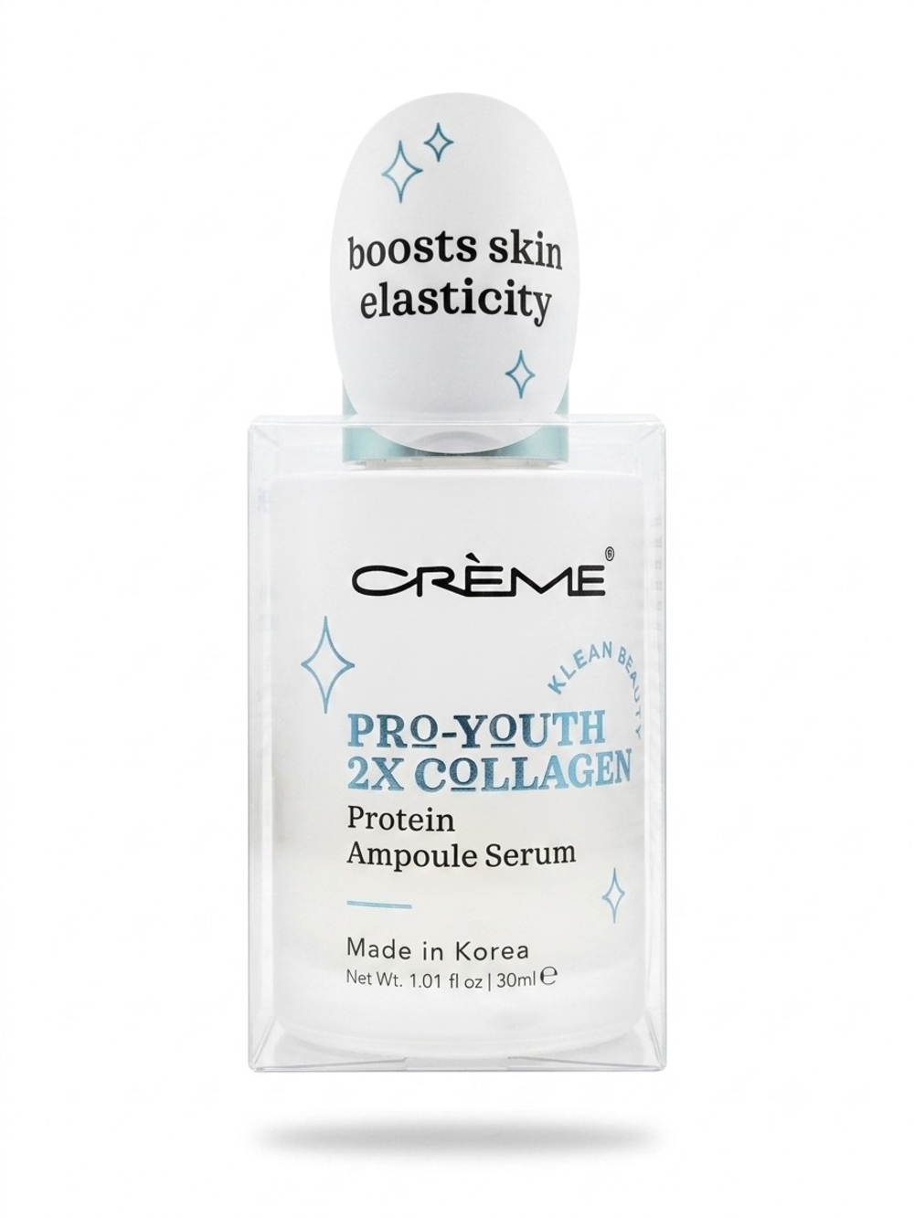 CRÈME Pro-Youth 2X Collagen Protein Ampoule Serum - White/Light Blue